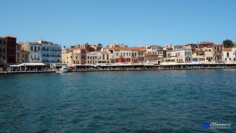 Hafen Chania auf Kreta, Griechenland